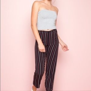Striped Brandy Melville Frankie Pants